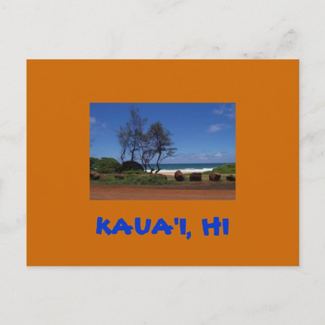 Kaua'i Postcard (Front)