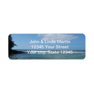 Kauai Return Address Label