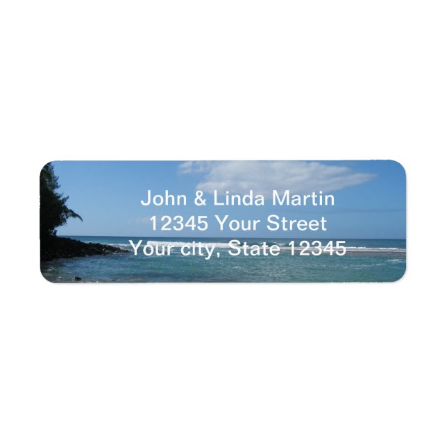Kauai Return Address Label (Front)