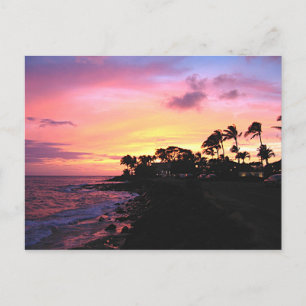 Kauai Sunset Postcard