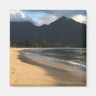 Kauai Surf Co. Hanalei Beach Refrigerator Magnet