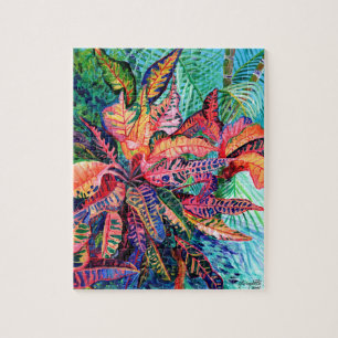 Kauai Tropical Croton Plant Puzzle