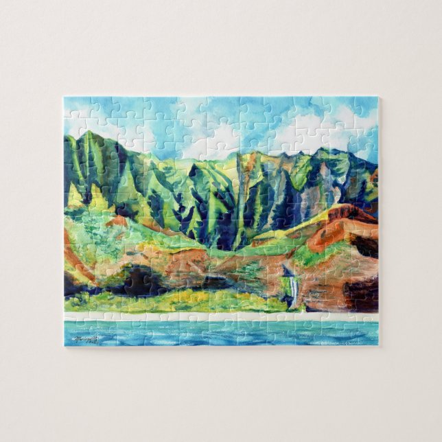 Kauai's Na Pali Coast Jigsaw Puzzle (Horizontal)