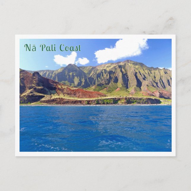 Kauai's Nā Pali Coast Postcard (Front)