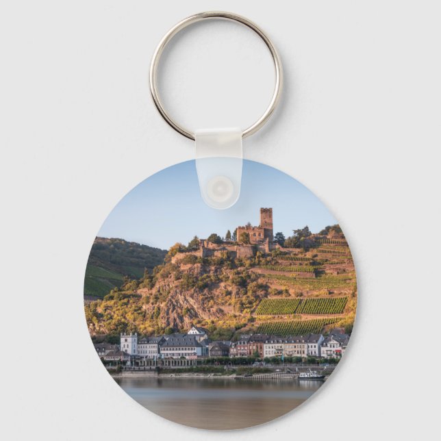 Kaub am Rhein - Germany Key Ring (Front)