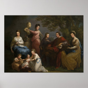 Kauffman - Family Of Earl Of Gower 1772 Poster