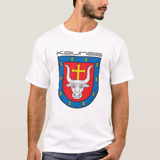Kaunas old CoA in front - small Vytis in the back T-Shirt