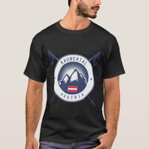 Kaunertal Ski Holidays, Après-ski Skiing Austria T-Shirt