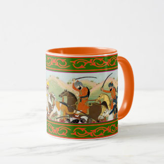 Kaur - Sikh Historical Art #2 - orange Mug