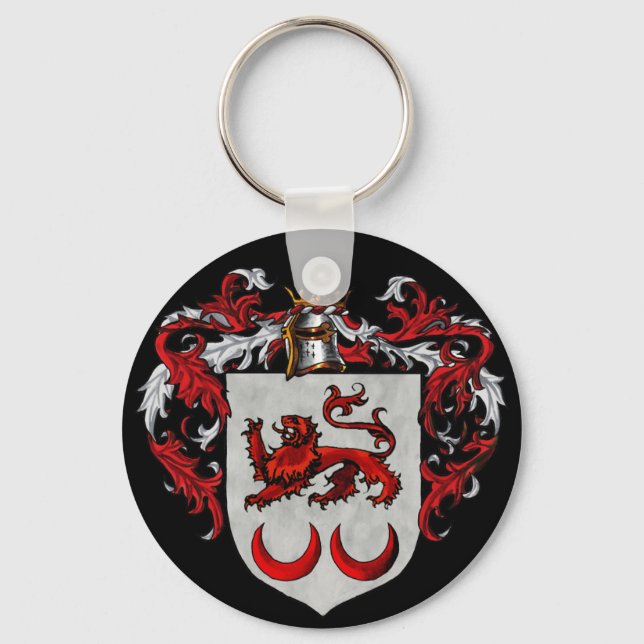 Kavanaugh Coat of Arms Key Ring (Front)