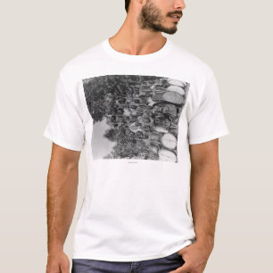 Kavirondos with Spears and Shields Photograph T-Shirt