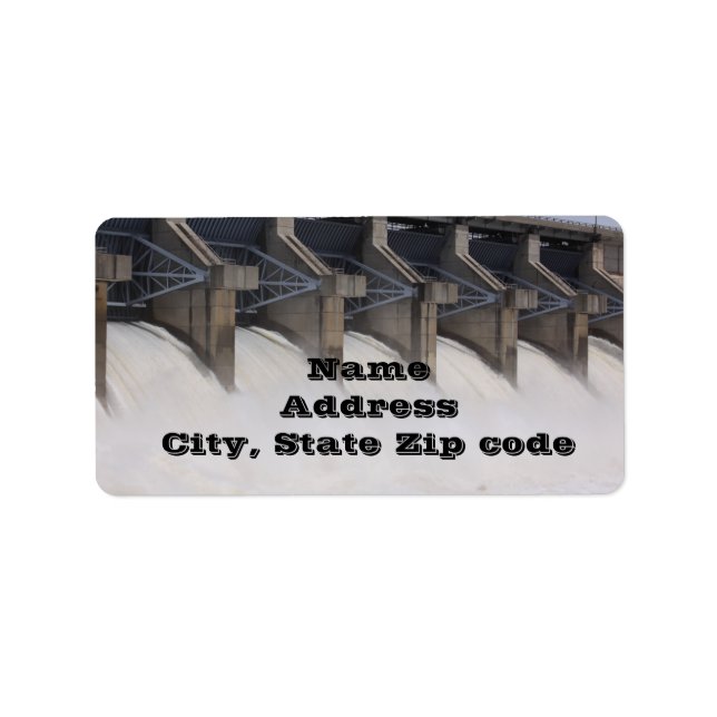 Kaw Dam Address Labels (Front)
