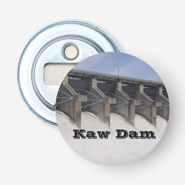 Kaw Dam Bottle Opener (Front)