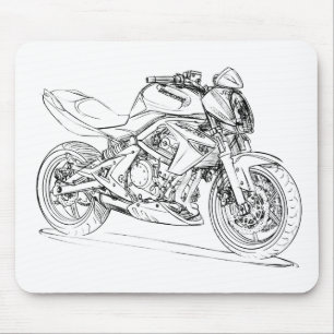 Kaw ER6n 2008 Mouse Pad