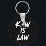 Kaw Is Law Battlehawks St. Louis Football Tailgate Key Ring<br><div class="desc">Kaw Is Law Battlehawks St. Louis Football Tailgate</div>