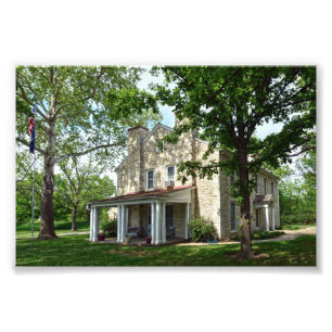 Kaw Mission, Council Grove, Kansas Photo Print