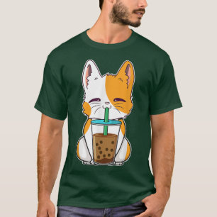 Kawai Anime Boba Tea Design for anime and manga fa T-Shirt