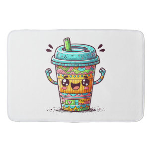 Kawai Coffee Bath Mat