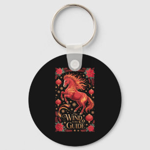 Kawaii 2026 Horse Lady Wind My Guide Zodiac Rider Key Ring