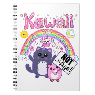 Kawaii: A State of Mind, Not an Age! Fun Notebook 