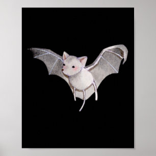 Kawaii Aesthetic Y2k Halloween Witchy Flying T  Poster