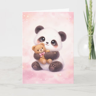 Kawaii Animal Love Card