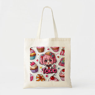 Kawaii Anime Art Japanese Pop Culture  Tote Bag