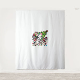 Kawaii Anime Frenchie Christmas Funny Dog Tapestry