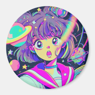 Kawaii Anime Girl Magnet