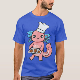 Kawaii Aolotl Baking Japanese Anime Baking Cookies T-Shirt