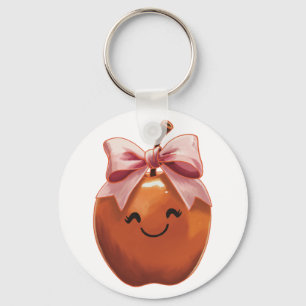 Kawaii apple gift key ring