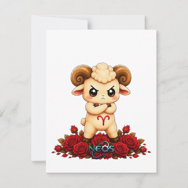 Kawaii Aries Zodiac Neos (Front)