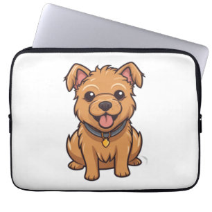 Kawaii Australian Terrier Puppy Laptop Sleeve
