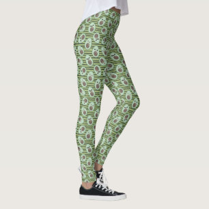 Kawaii Avocado Pattern Leggings