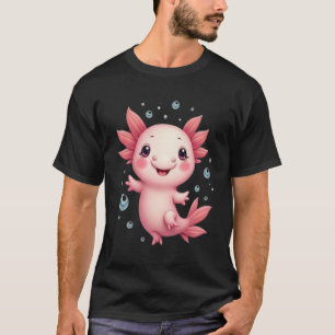 Kawaii Axolotl Cute Water T-Shirt