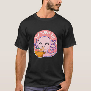 Kawaii Axolotl Ramen Cute Axolotl Japanese Anime L T-Shirt