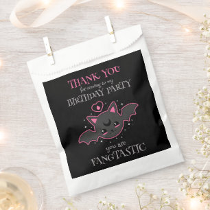 Kawaii Bat Halloween Birthday Party Favour Bag