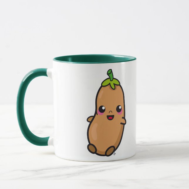 Kawaii Bean mug (Left)