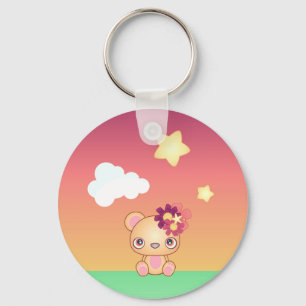 Kawaii Bear Key Ring