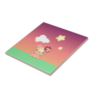 Kawaii Bear Tile