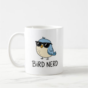 Kawaii Birdwatching Design Coffee Mug