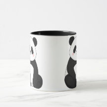 Kawaii Black & White Panda
