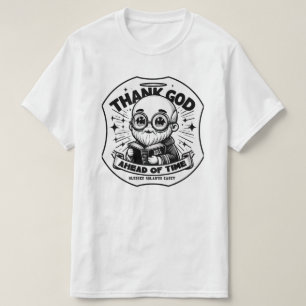 Kawaii Blessed Solanus Casey Thank God Ahead T-Shirt