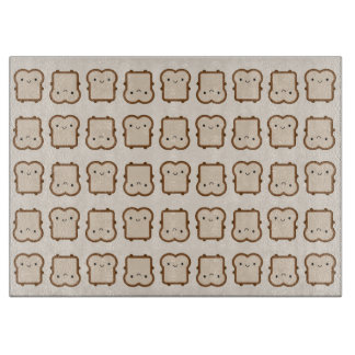 Kawaii Bread / Toast Cutting Board