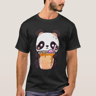Kawaii Bubble Tea Panda Boba-Tea Japanese T-Shirt