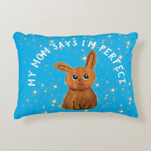 Kawaii Bunny bliss Decorative Cushion