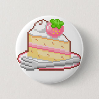 Kawaii Cake Badge