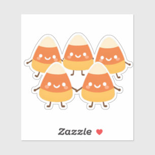 Kawaii Candy Corn Friends   Cute Halloween Design