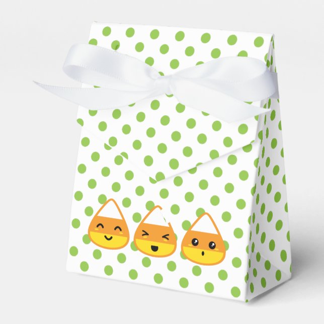 Kawaii Candy Corn Gift Box (Front Side)
