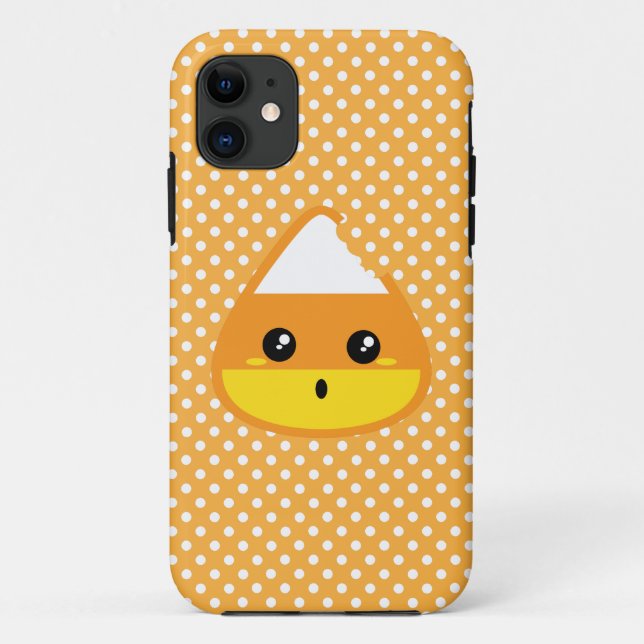 Kawaii Candy Corn iPhone Case (Back)